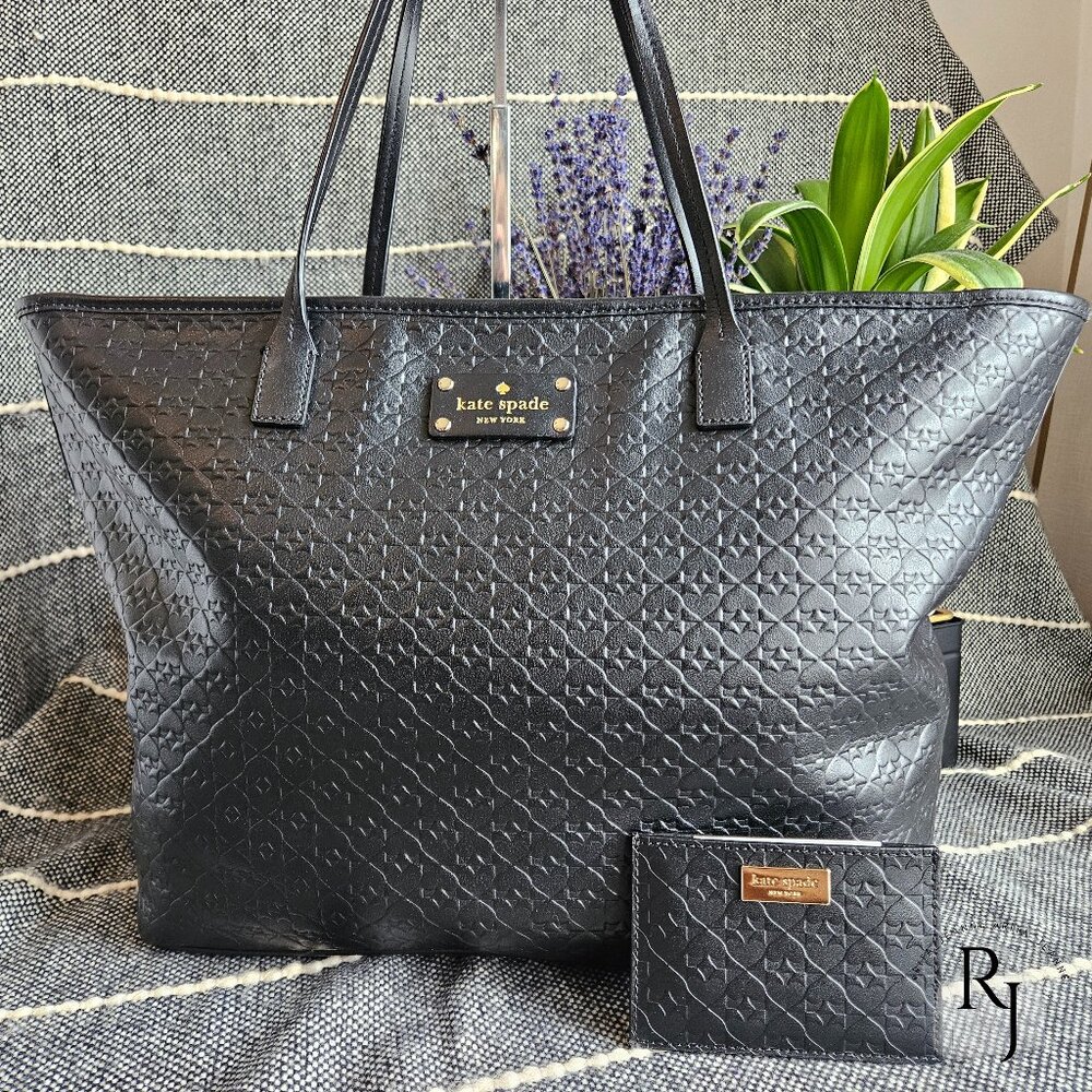 Kate Spade Penn Place Margareta Leather Tote NWT and Graham Wallet (set)